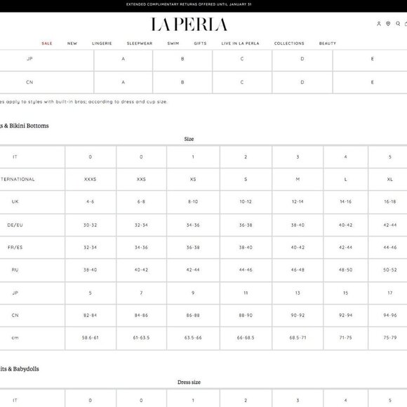 La Perla Medium Brief Onyx Collection Turquoise - Picture 8 of 8